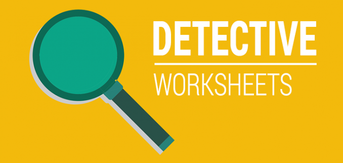 detective worksheets