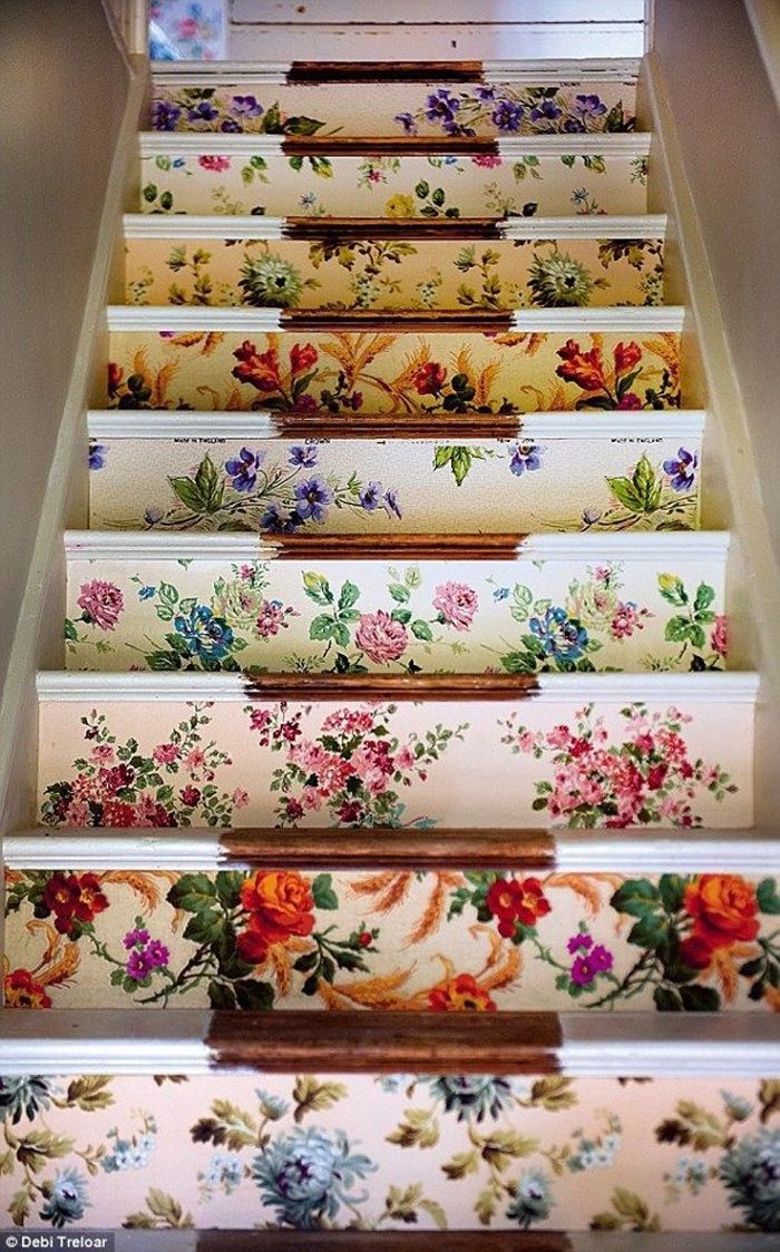Декор лестницы в доме