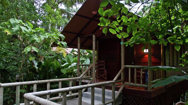 Бунгало эко-отеля 