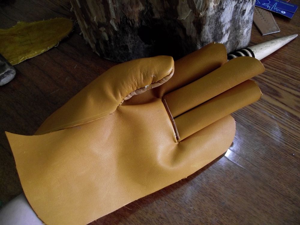 Пошив рабочих перчаток из натуральной кожи, фото № 5