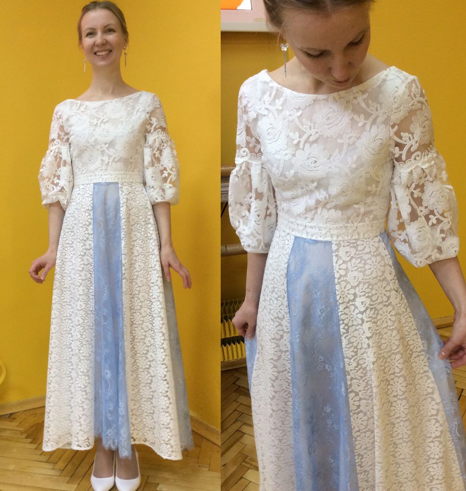 Свадебное платье в индивидуальном пошиве. Этапы работы, фото № 7
