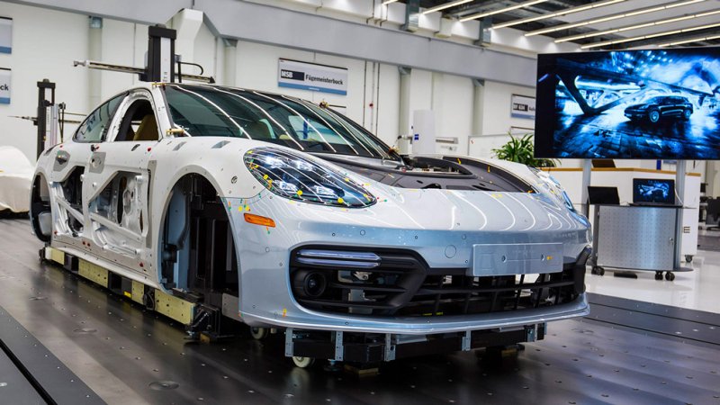 Завод по производству Porsche