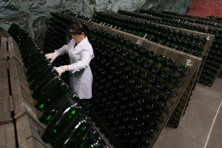 Производство шампанских вин