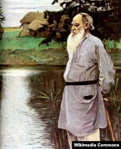 Михаил Нестеров. Портрет Льва Толстого. 1907