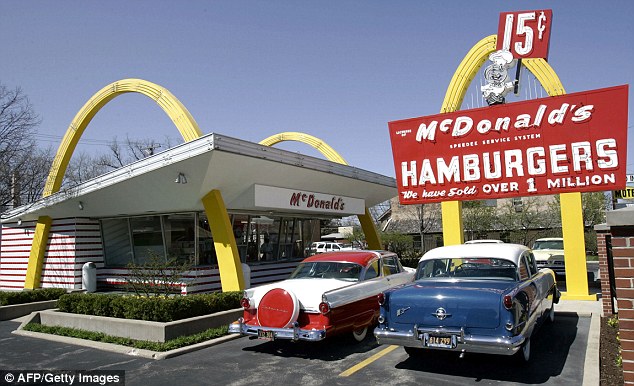 Full replica: The first Ray Kroc franchise is preserved as a museum in Des Plaines, Illinois