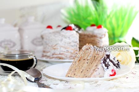 Фото рецепта Блинный торт с Маскарпоне