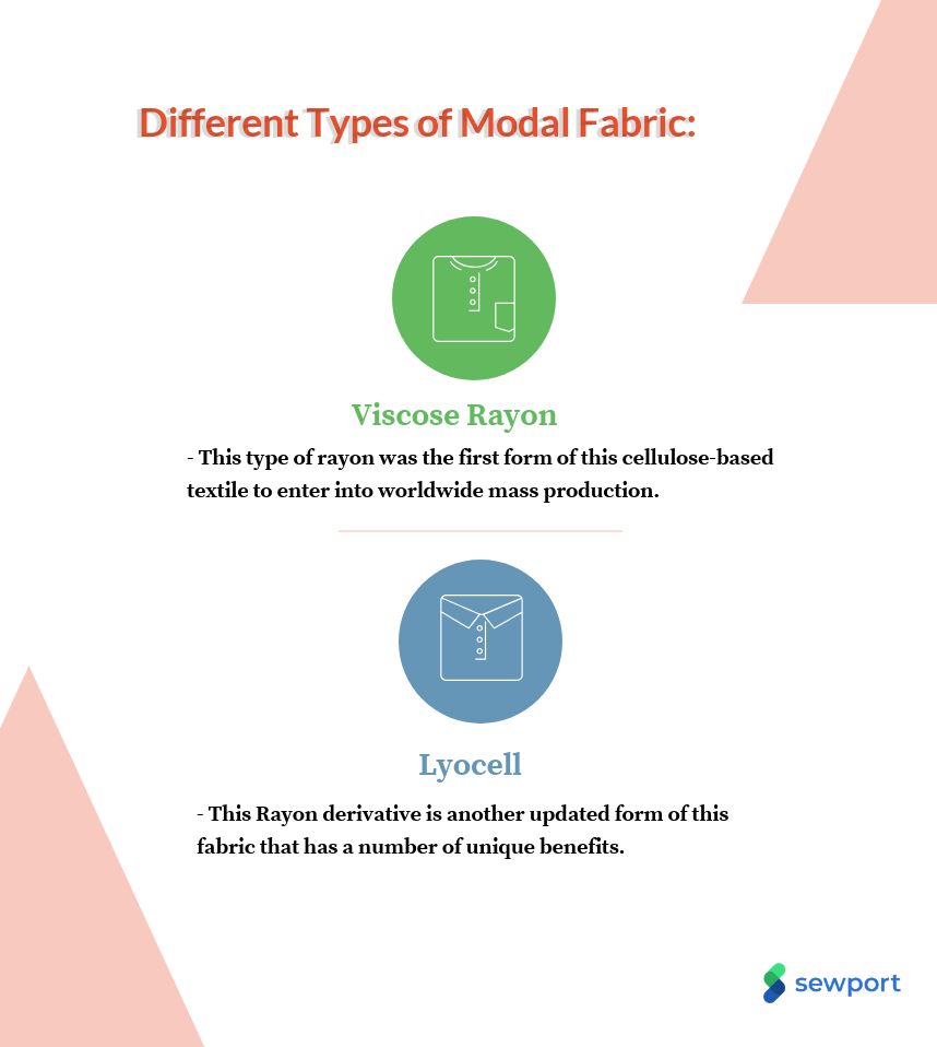 different types of modal fabric