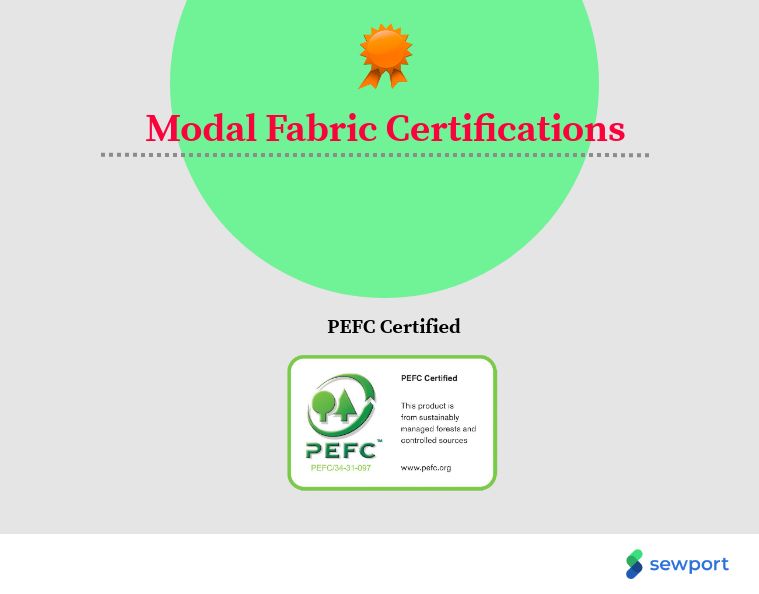 modal fabric certifications