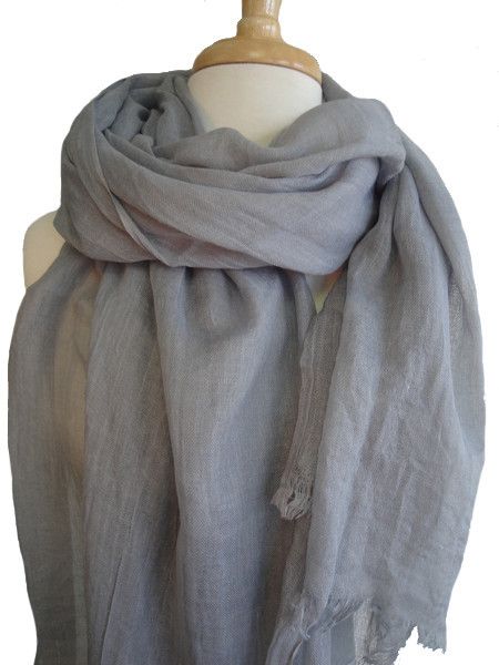 made from soft as can be modal fabric and generously sized scarves