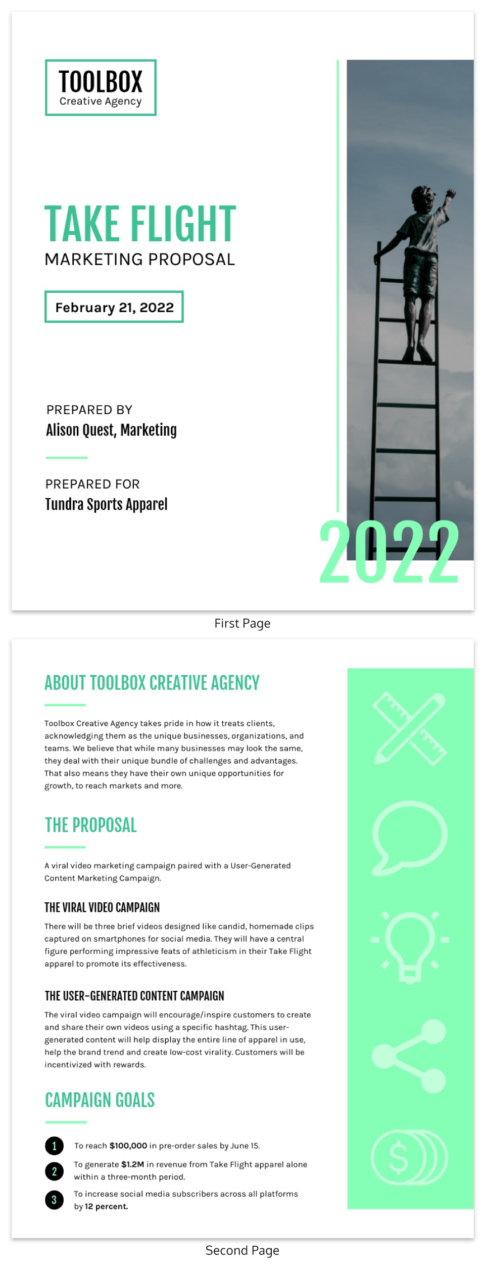 Simple Business Proposal Template