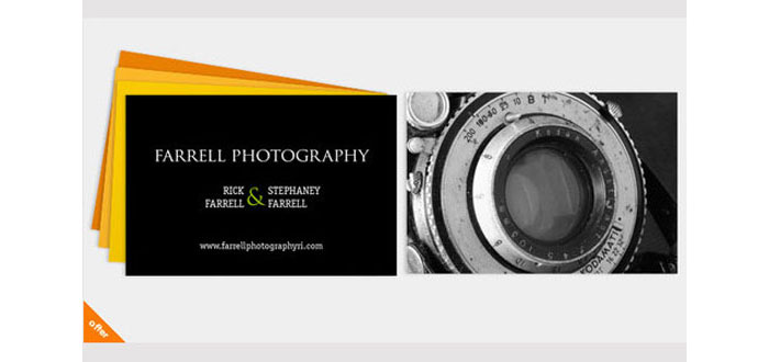42578422999 Creative Photography Business Cards - 31 Examples