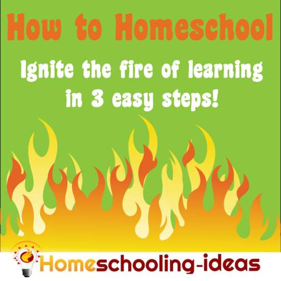 How to Homeschool - Ignite the fire of learning