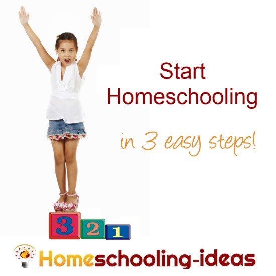Start Homeschooling in 3 easy steps