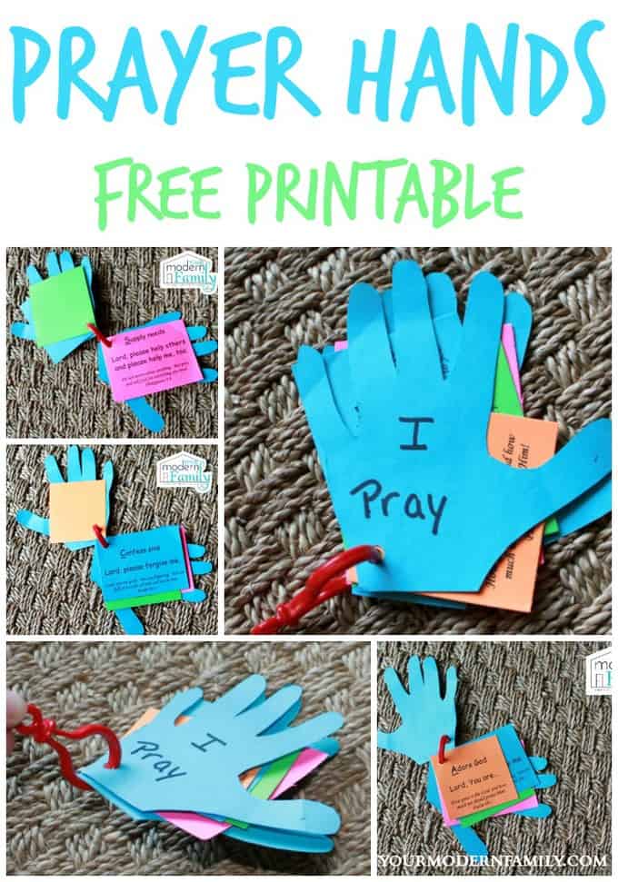 Prayer hands - free printable